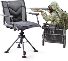 TR 360 Degree Swivel Dove & Deer Hunting Blind Chair 400 lbs Capacity New in Box