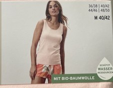 Damen Unterhemd Hemdchen Gr. M 40/42 Rosa NEU