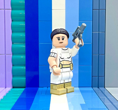 LEGO Star Wars PrinterTonerCustums PTC Protected Senator Padme Minifigure NEW