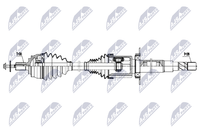 Antriebswelle Nty NPW-VV-171 FüR Volvo V40 525