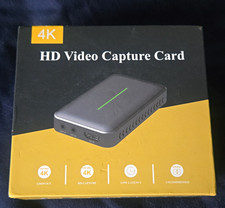 4K Low Latency Digital Video Capture Card, External HDMI Interface