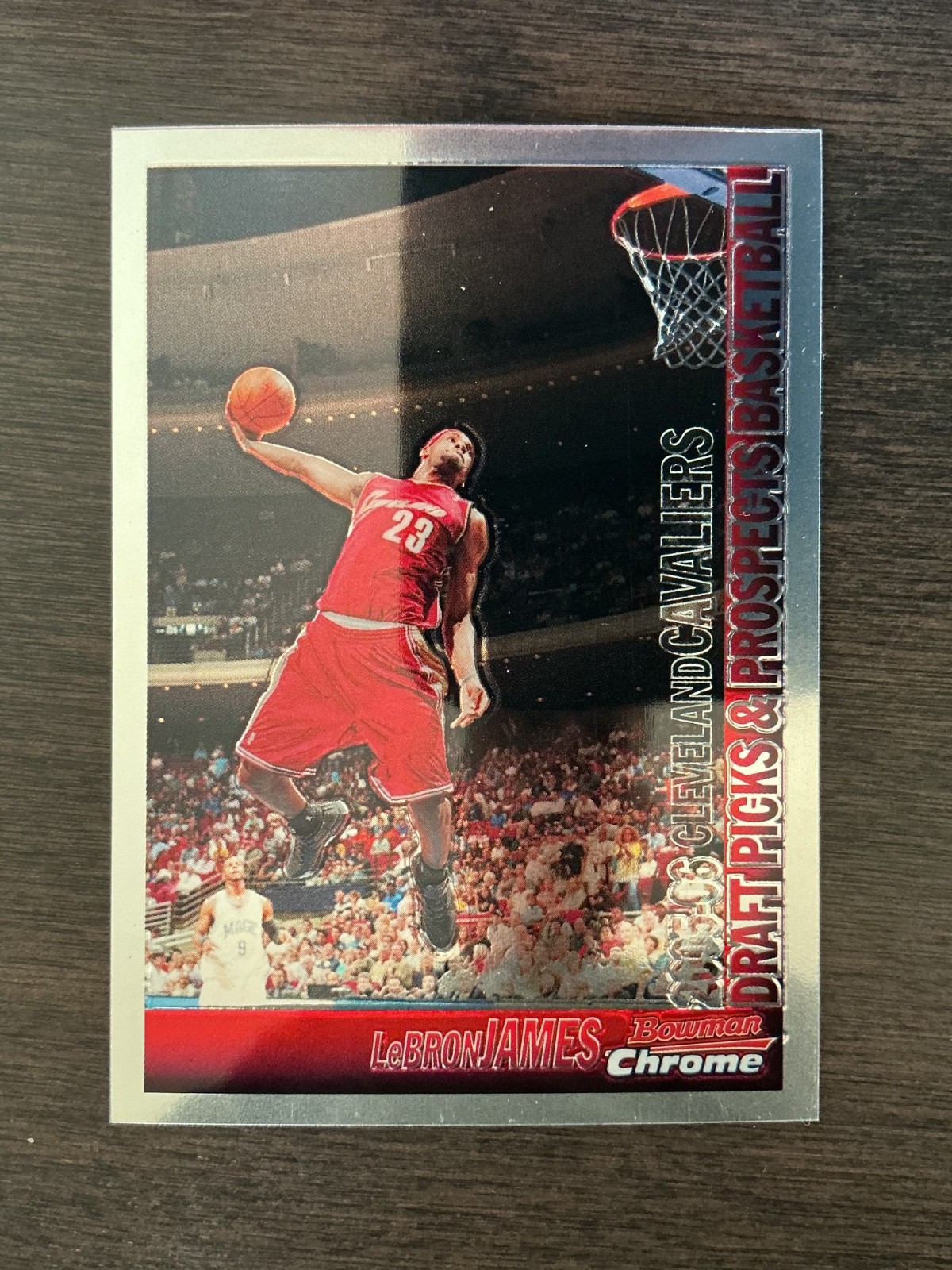 2005-06 Bowman LeBron James Chrome #23 Cavaliers