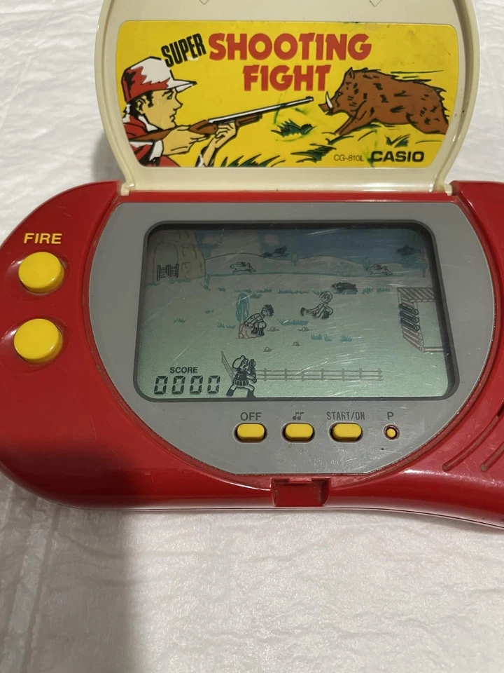 Vintage CASIO CG-810L Super Shooting Fight Rare Working - Image 3 of 4