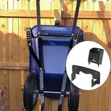 Wheelbarrow Storage Bracket,Trolleys Holder Wall Hook Organizer Spring Loaded