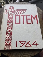 1964 Woodlawn High School  Yearbook "Totem" Baltimore Maryland Md
