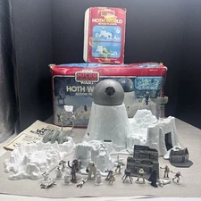 Hoth World Playsets 99.5% Complete MICRO COLLECTION Star Wars 1982 Kenner