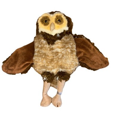 Folkmanis Burrowing Owl Hand Puppet 10  Brown