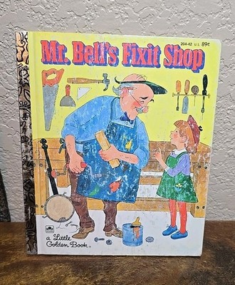 Mr. Bell's Fixit Shop, A Little Golden Book FAST SHIP FROM CA