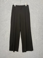  59.90 ZARA ECRU HIGH WAISTED PLEATED WIDE LEG PANTS SIZE S NEW