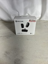 Hollyland LARK A1 Mini Duo 2-Person Wireless Microphone System with USB-C Gray 