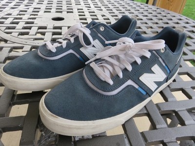 New Balance Numeric Jamie Foy NM306CLN Blue/White Suede Skate Sneakers Sz 12 EX