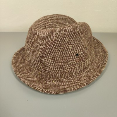 Timberland Herren Logo Fischerhut Wolle Baumwolle Größe L Vintage