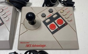 Nintendo NES Advantage Joystick Controller NES-026 Lot of 3 Untested For Parts