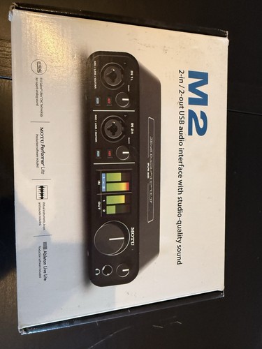MOTU M2 USB-C Audio Interface