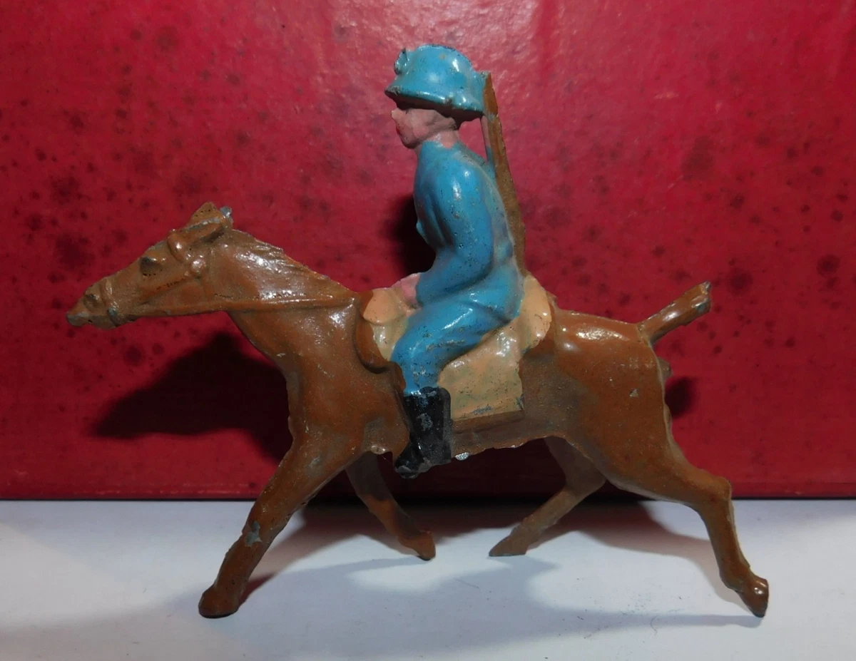 Jouet Ancien Quiralu - Cavaliers Arabes - Figurines En Plomb
