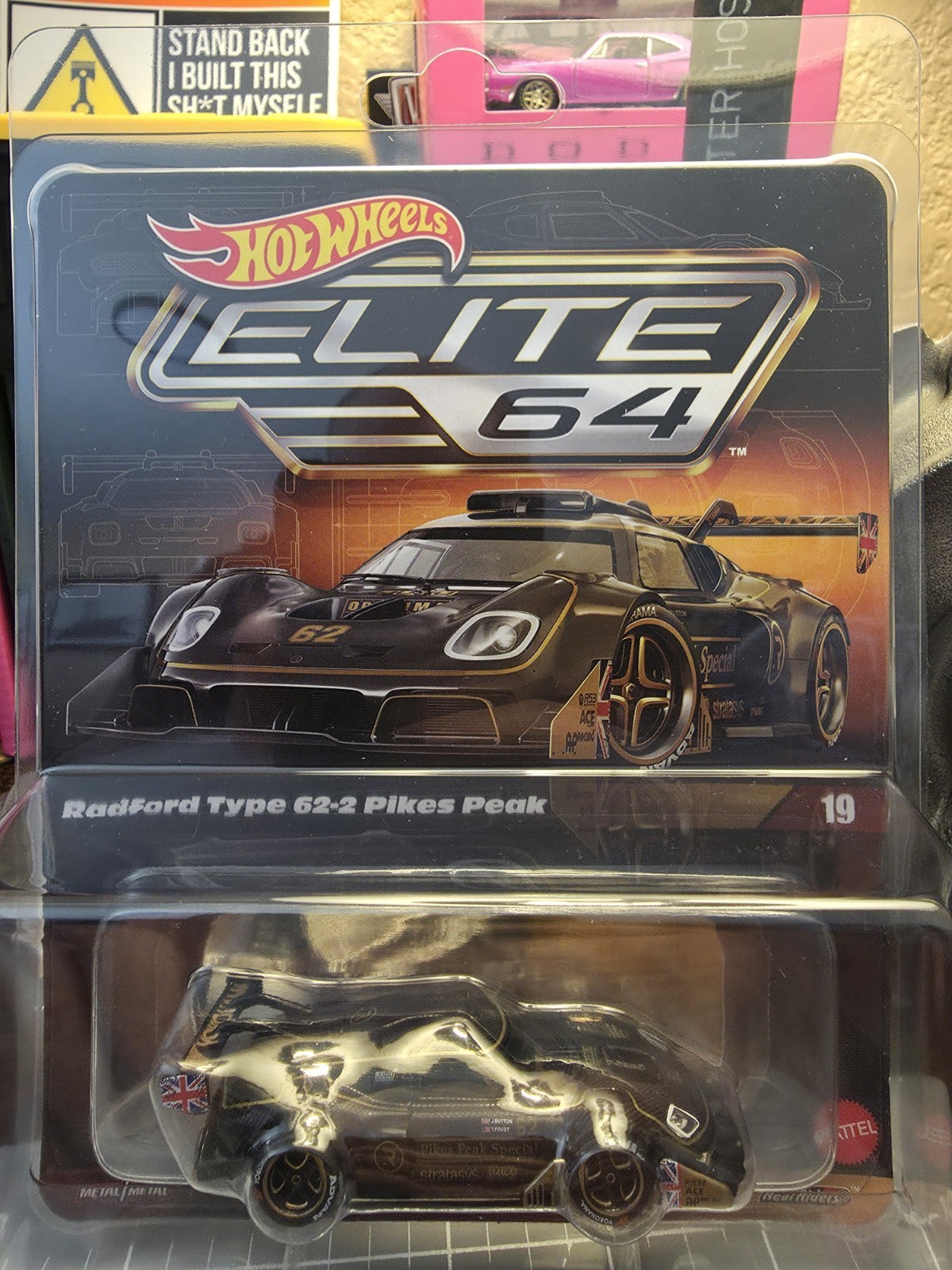 Hot Wheels Elite 64 Radford Type 62-2 Pikes Peak #19