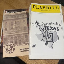 Lot of 22 Playbills-Various Years & Extras