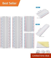 Reliable 4-Piece Solderless Breadboard Set: Perfect for Prototyping Creativity