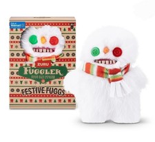 FUGGLER Festive Fuggs SNOWMAN Funny Ugly Monster Zuru Walmart Exclusive Gift New