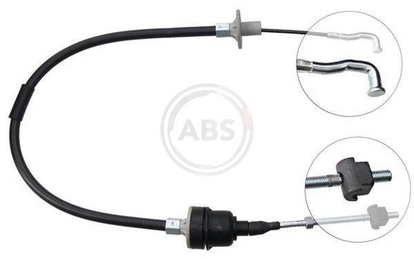 Kupplungsseil Kupplungszug A.B.S. K22960 FüR Opel Kadett Astra T85 T92 CC Combo-image