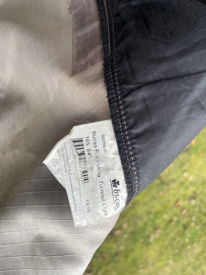 Bucas Euroriding Turnout Light 165 Cm, Stay-Dry-Fütterung, braun - Bild 4 von 4