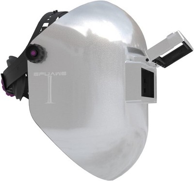 Flip Up Welding Helmet, Medium Cut, Ultra-Lightweight Fiberglass, Ergonomic Desi