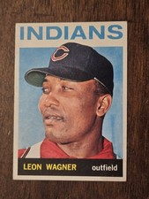 1964 Leon Wagner #530 Indians High Number EX+