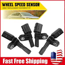 4 Abs Wheel Speed Sensor Rear Front R L For Volkswagen Jetta Passat Cc 2005-18 4 Abs Wheel Speed Sensor Rear Front R L For Volkswagen Jetta Passat Cc 2005-18