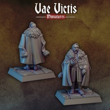 "Cossack Vampire Lord" Vae Victis Miniatures D D Mordheim Frostgrave Nosferatu