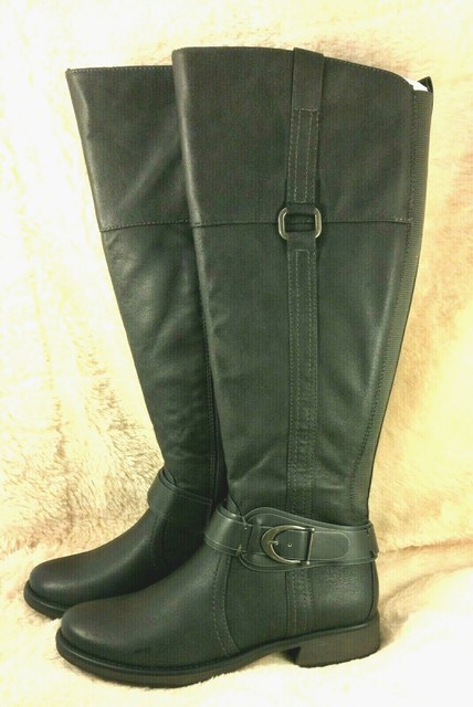 Bare Traps Womens Salvador Knee-High Riding Boots Dark ...