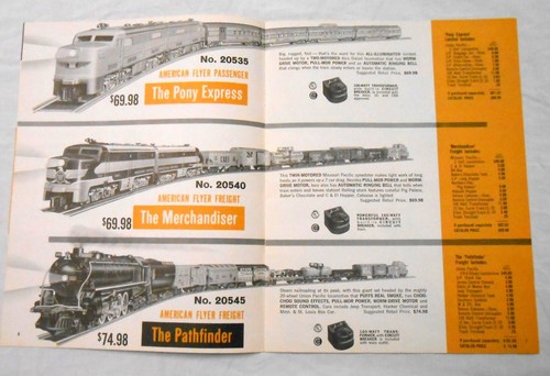 1960 Vintage American Flyer Catalog - Picture 2 of 4