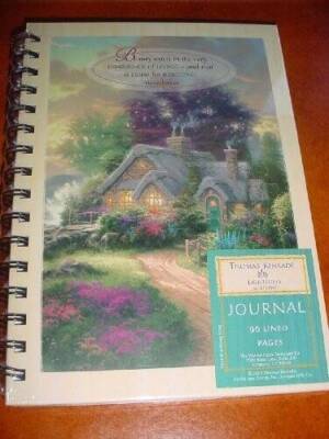 A New Day Dawning Journal - Spiral-bound By Thomas Kinkade - GOOD