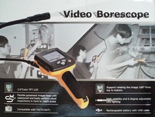 CEM BS-100 3" LCD Vidéo Col de cygne Endoscope 1M 3FT PAL NTSC Lumières LED !!