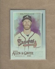 2020 Topps Allen & Ginter - Hot Box Silver Portraits -  #221 - Mike Foltynewicz 