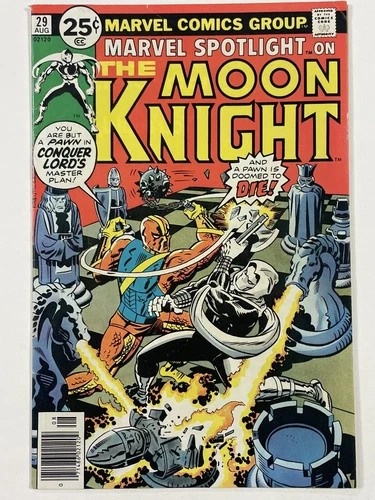 Marvel Spotlight #29 Marvel 1976 2nd Solo Moon Knight
