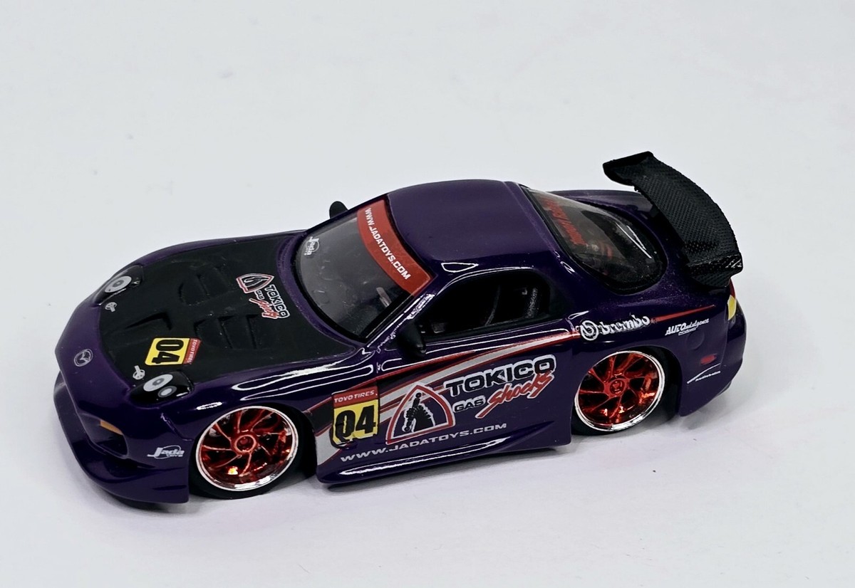 Jada 2004 Import Racer Mazda RX-7 JDM TOKICO RACE EDITION 1:64
