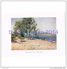 Bassenthwaite Lake, Cumbria, England, Book Illustration (Print), 1925