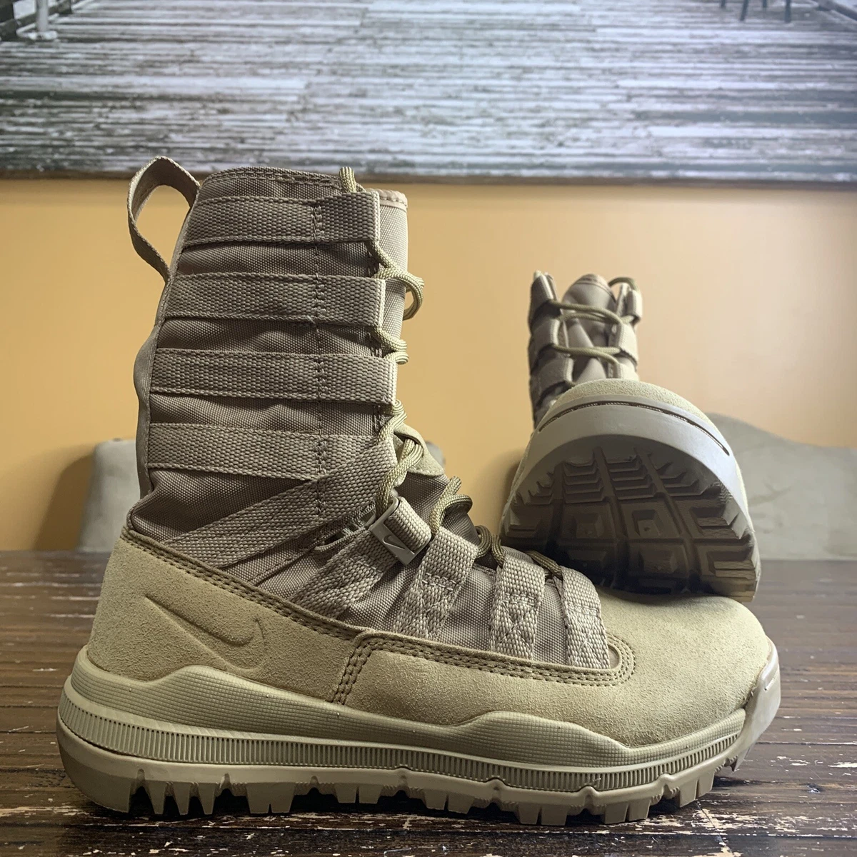 Nike SFB Gen 2 8&#034; Boots M 4.5 W 6 922474-201 British Khaki Tan | eBay