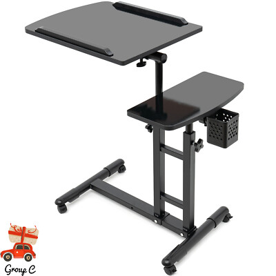 Portable Mobile Tattoo Work Station Arm Rest Stand Desk Table Workbench Tray