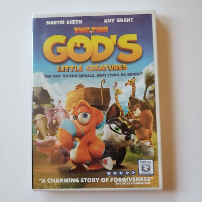 Two by Two Gods Little Creatures DVD Voices Martin Sheen Amy Grant
