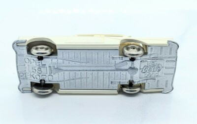 Vintage 1960s Lego HO Scale Toy Car White 58 Opel Rekord | eBay