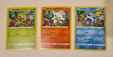 HOLO Grookey, Scorbunny, & Sobble PROMO SET SWSH070 071 073 Starters Pokemon LP