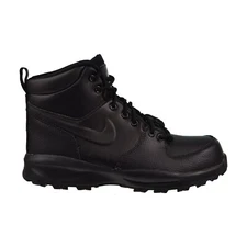 Nike Manoa LTR (GS) Big Kids' Boots Black-Black BQ5372-001