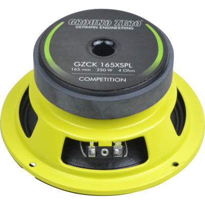 Ground Zero GZCK 165XSPL 16,5cm SPL Tief-Mitteltonlautsprecher inkl. Gitter