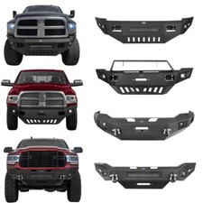Heavy Duty Steel Front Bumper Wled Lights For Dodge Ram 25003500 2010-2024