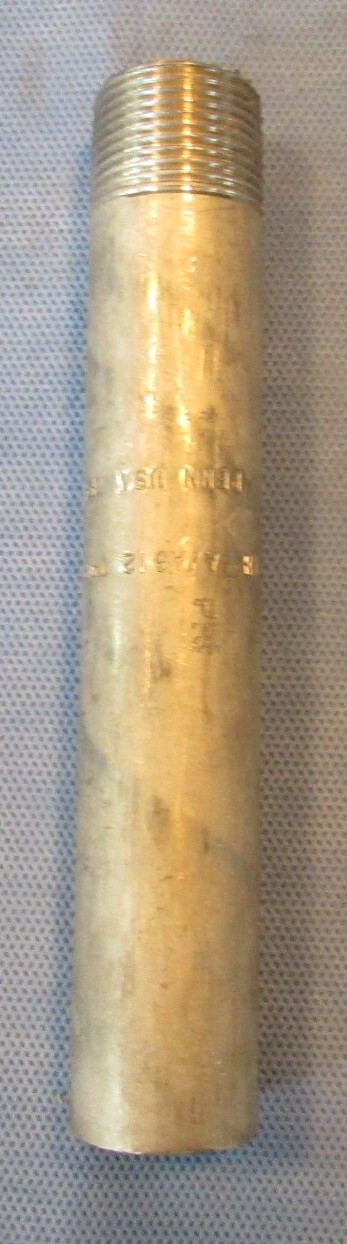 Lot of (7) Penn 3/4" x 6" Nipple Stainless Steel A312/304L Sch 80 PE x MNPT USA