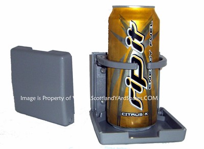 Charcoal Cup Holder Upgrade Kit For VW New Beetle - ABS Plastic, Leak Proof, Folding Design