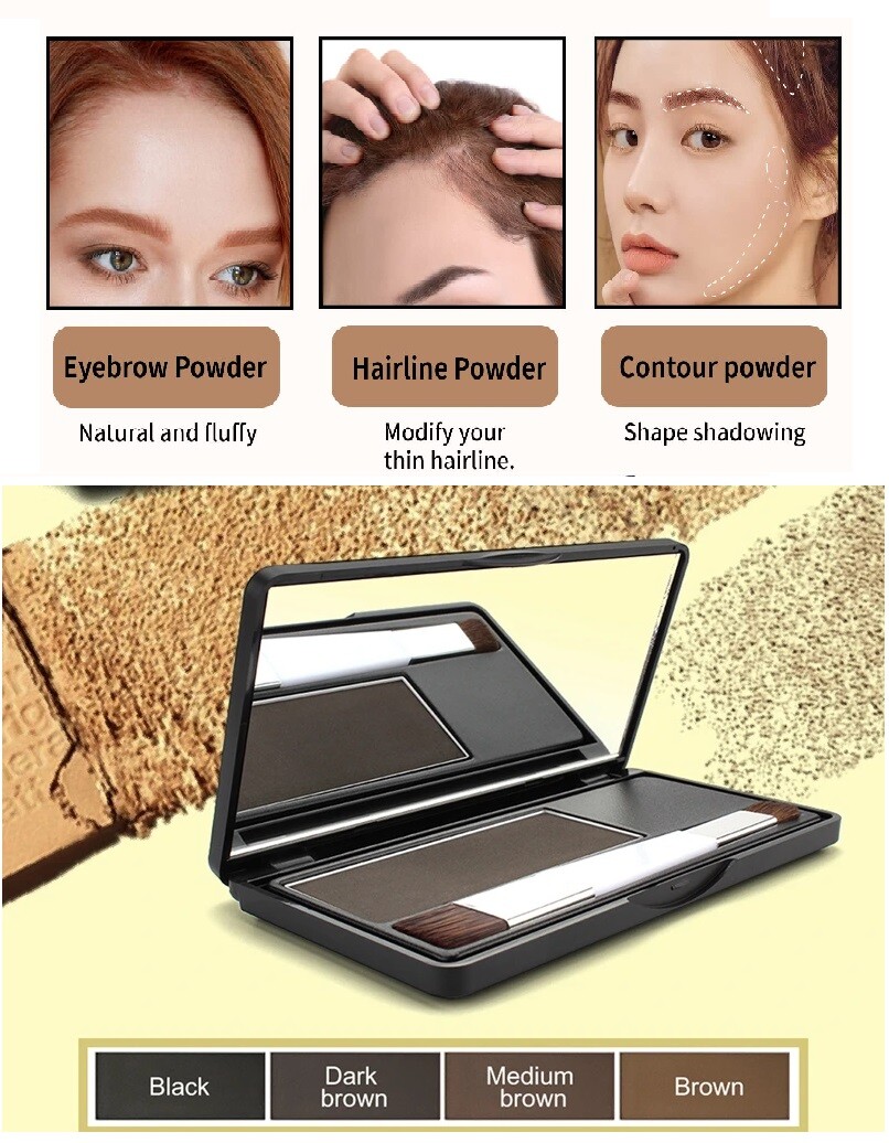 Hair Powder Cover Up Hairline Shadow Instant Concealer hair Loss Makeup Tool eBay