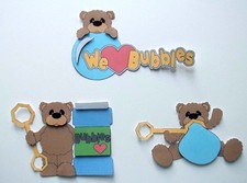 3D - U Pick - PL5 Candyland Darts Checkers Bubbles Card Scrapbook Embellishment