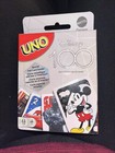 New Mattel UNO Disney 100 Card Game w/ Special Edition Mystery Foil